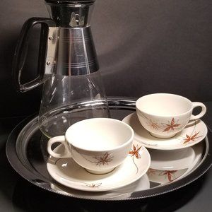 MCM Kromex Lazy Susan / Revolving Tray